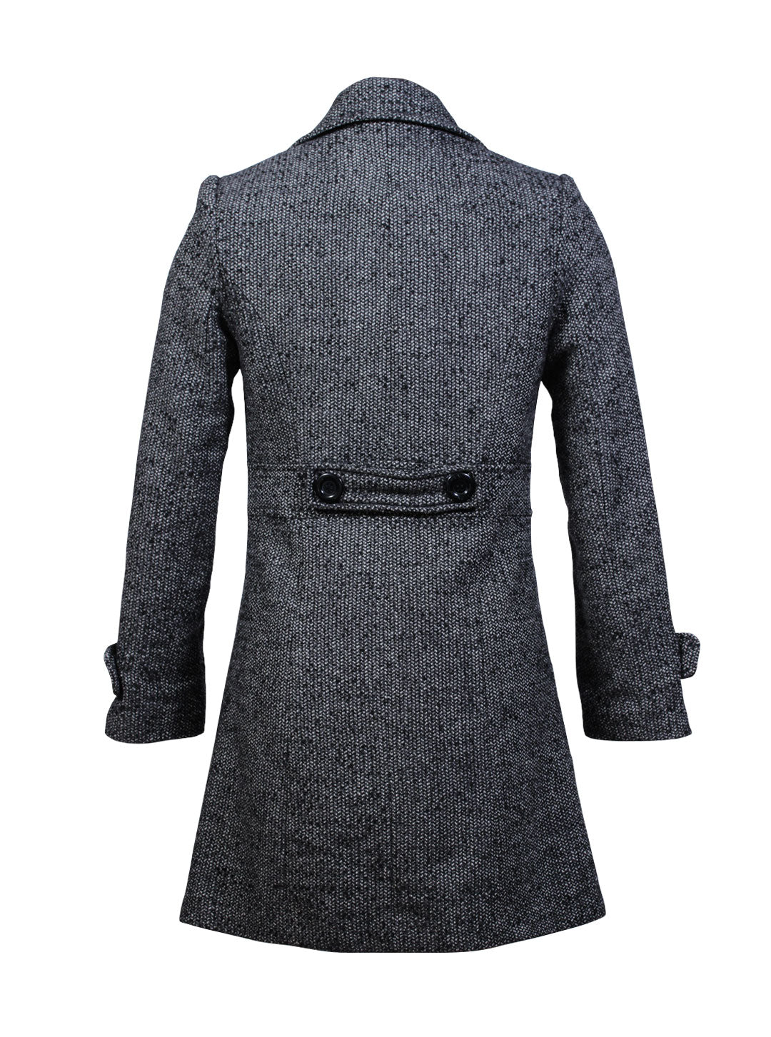 Abrigo gris espiga | Talla M