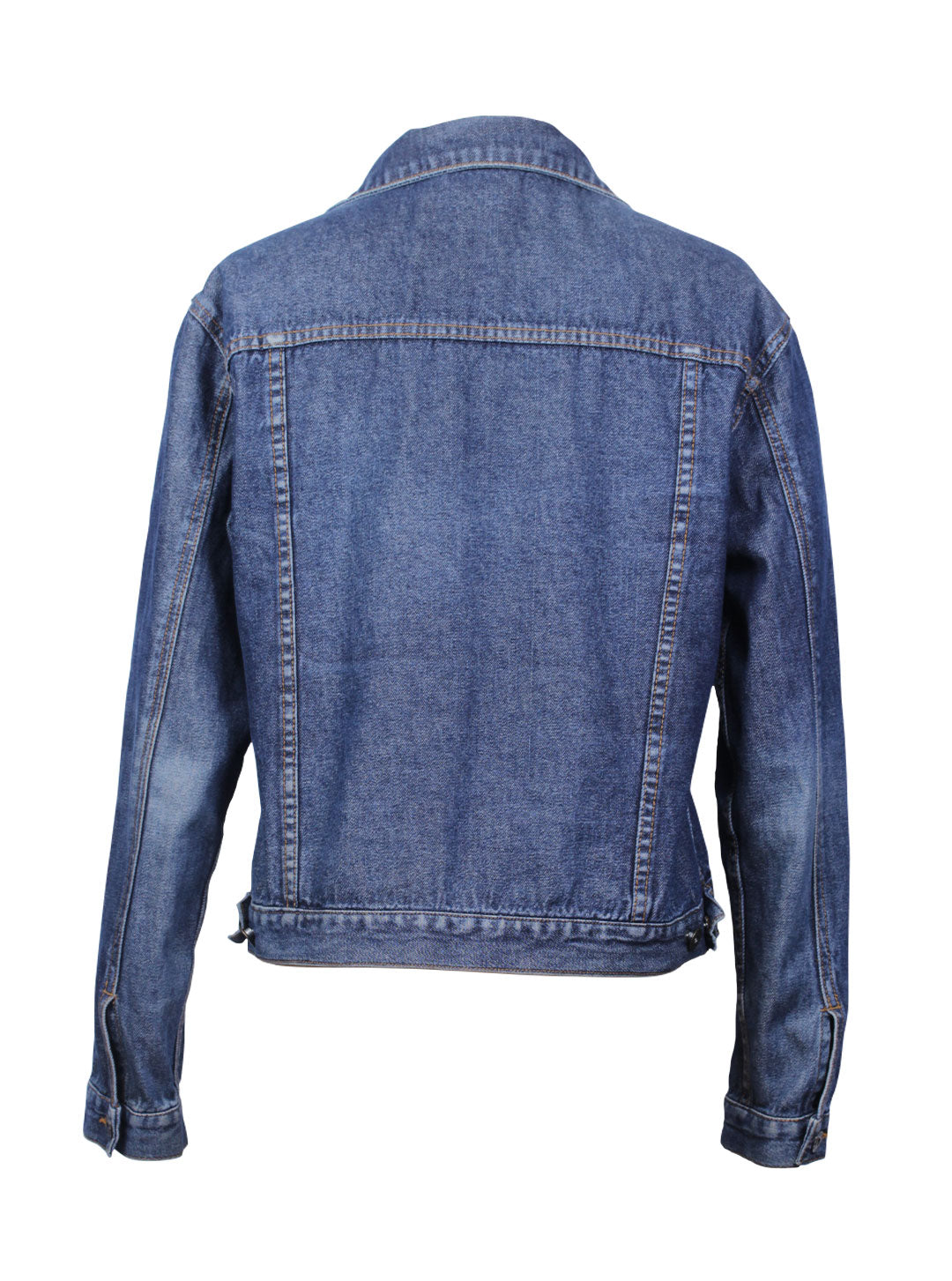 Chaqueta mujer mezclilla clásica casual diaria | Talla L