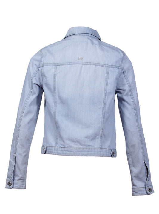 Chaqueta mujer mezclilla estilo casual | Talla M