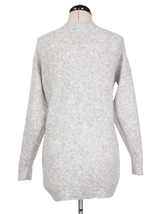 Sweater tejido ajustado manga larga básico | Talla XS