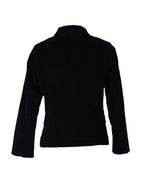 Chaqueta Negra de Pana con Botones | Talla M