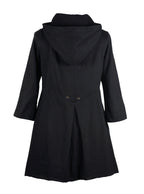Abrigo Manga 3/4 con Capucha | Talla M