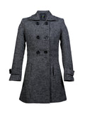 Abrigo gris espiga | Talla M