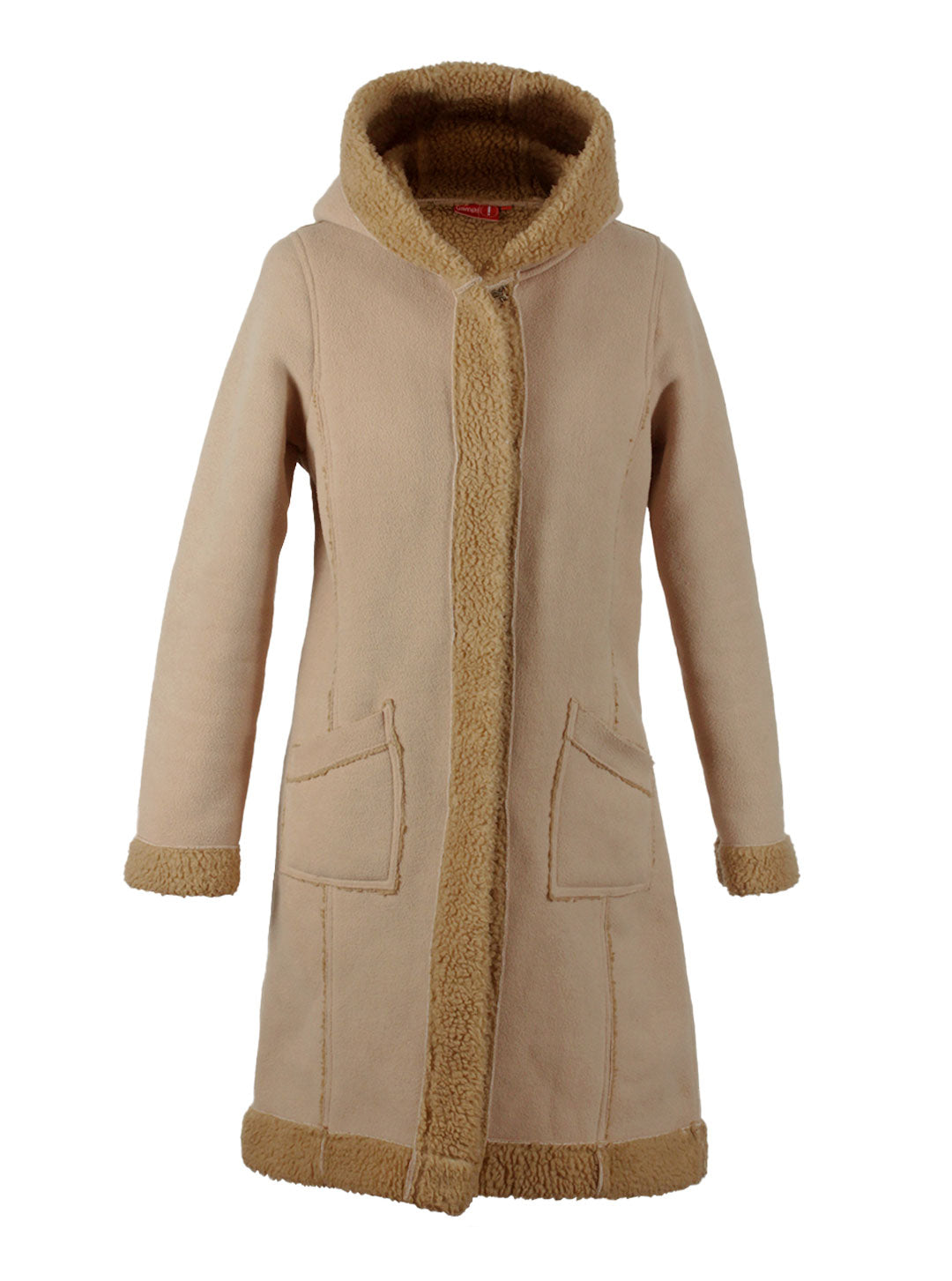 Abrigo Beige con Chiporro |  Talla 16