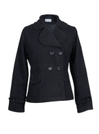 Montgomery mujer corto abrigo invierno clásico | Talla L