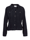 Chaqueta mujer cotelé abrigo invierno casual | Talla XL