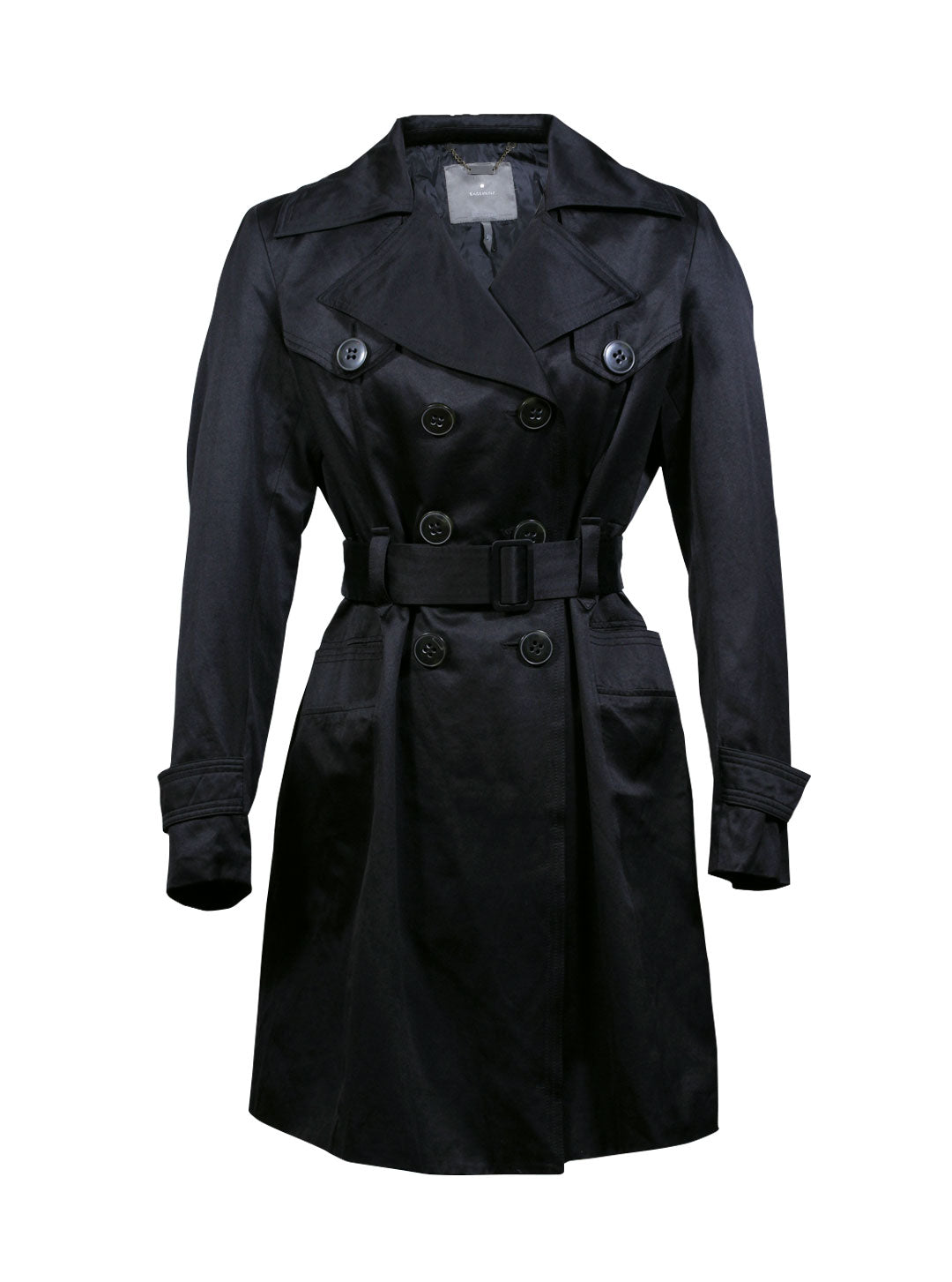 Trench clásico cinturón cruzado | Talla L