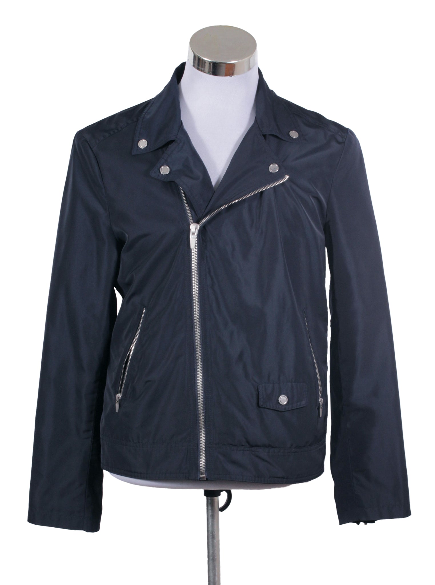 Chaqueta biker Zara azul | Talla L