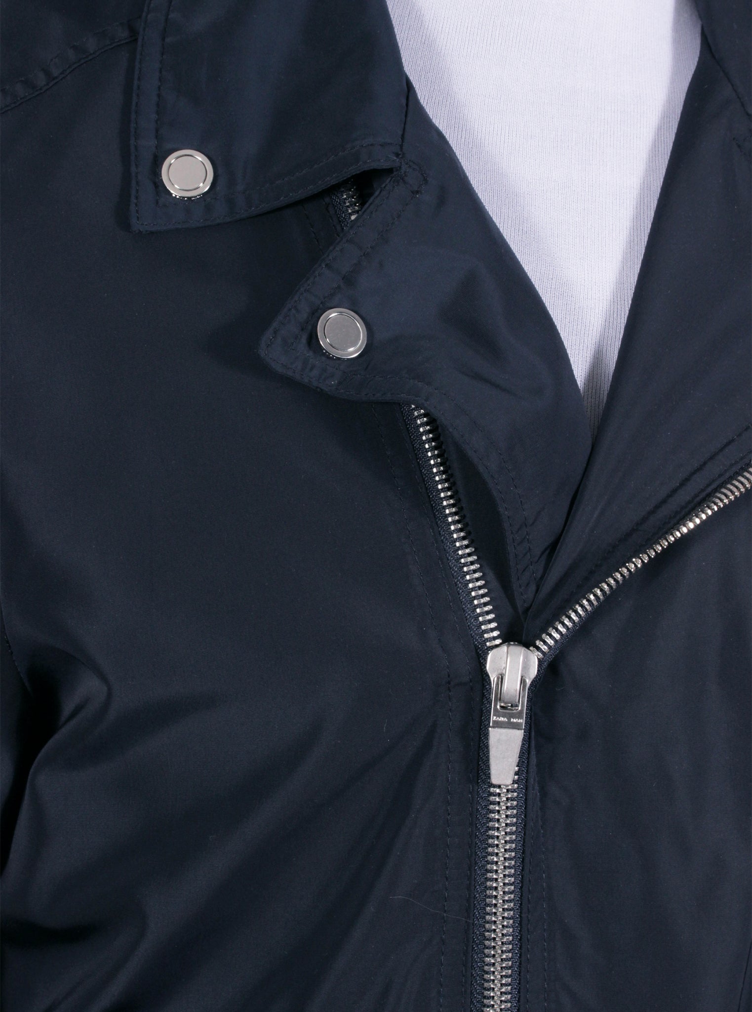 Chaqueta biker Zara azul | Talla L