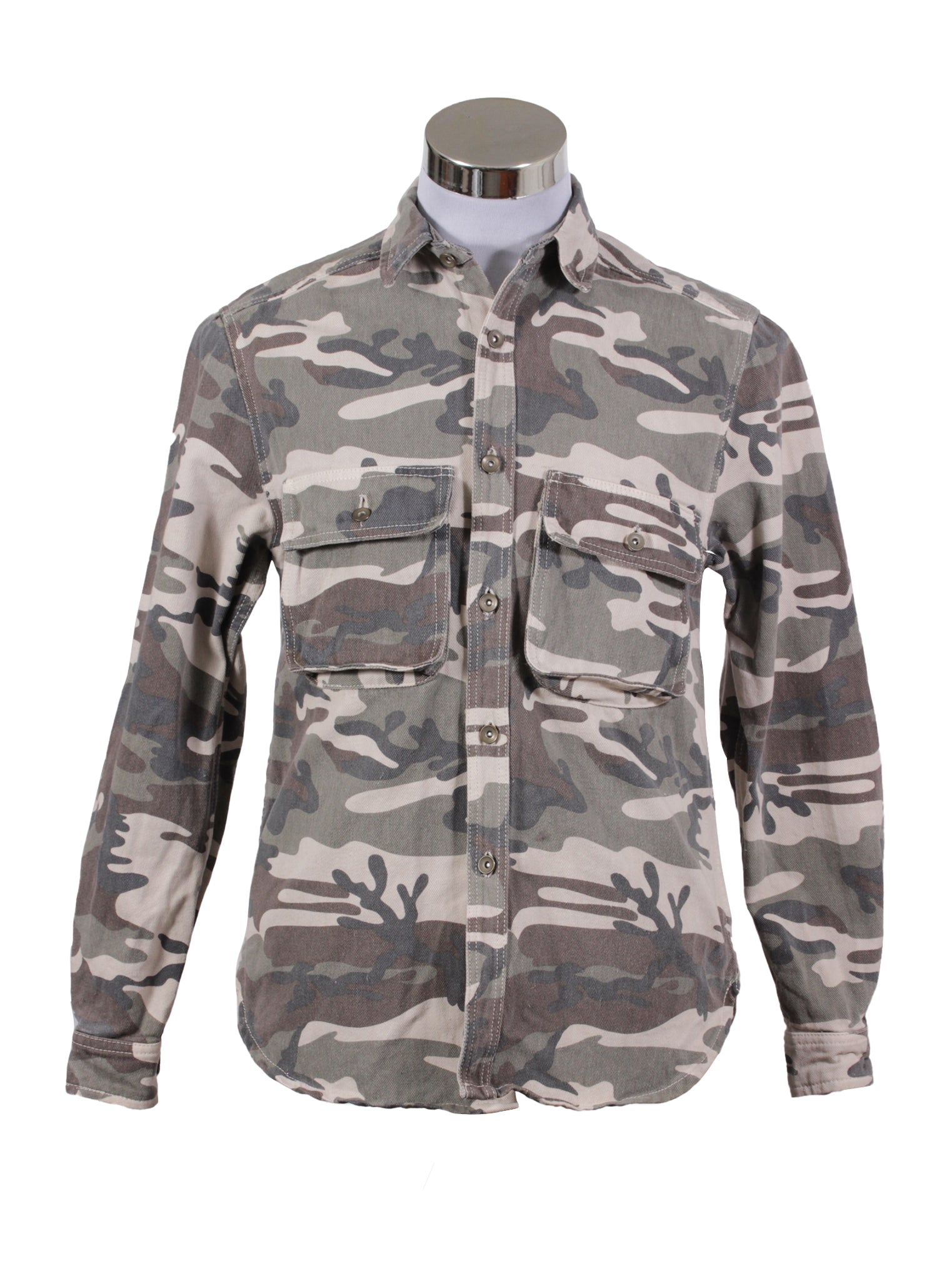 Chaqueta militar camuflaje utilitaria | Talla S