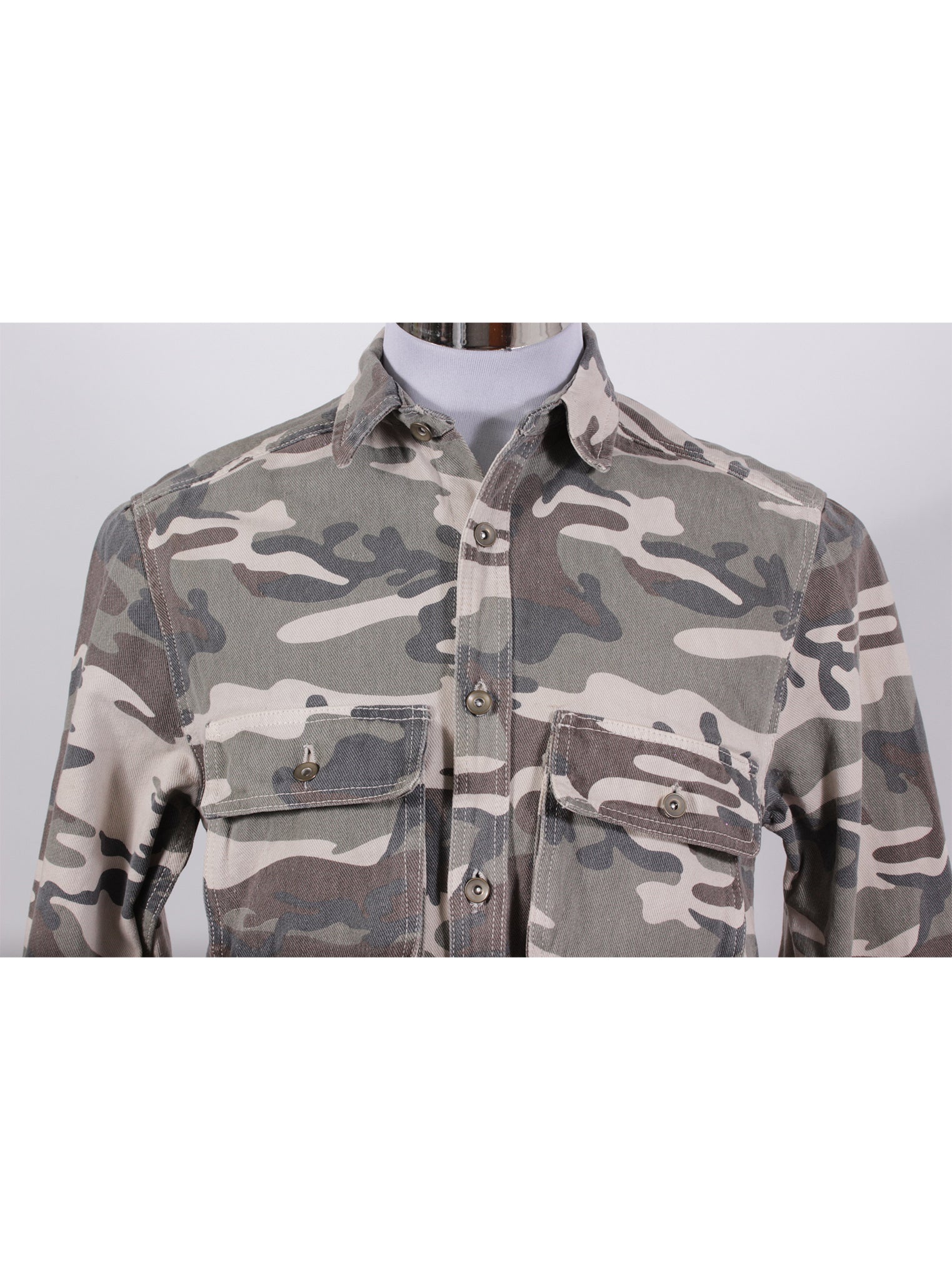 Chaqueta militar camuflaje utilitaria | Talla S