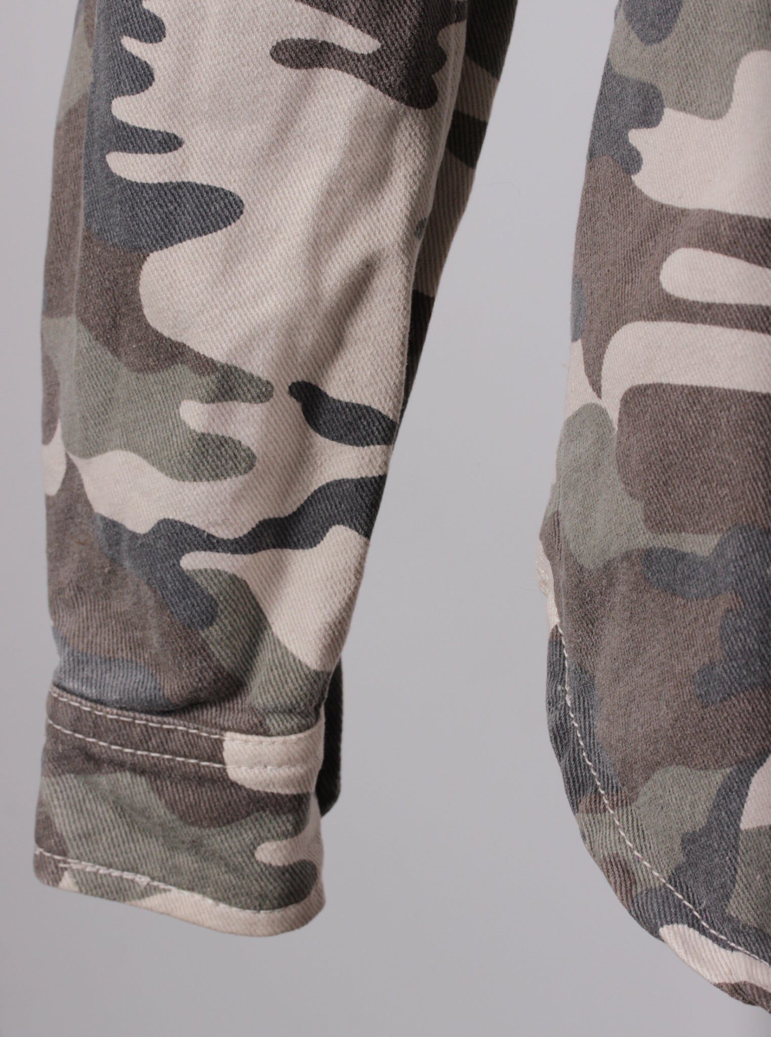 Chaqueta militar camuflaje utilitaria | Talla S