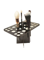 Organizador y secador de brochas de maquillaje