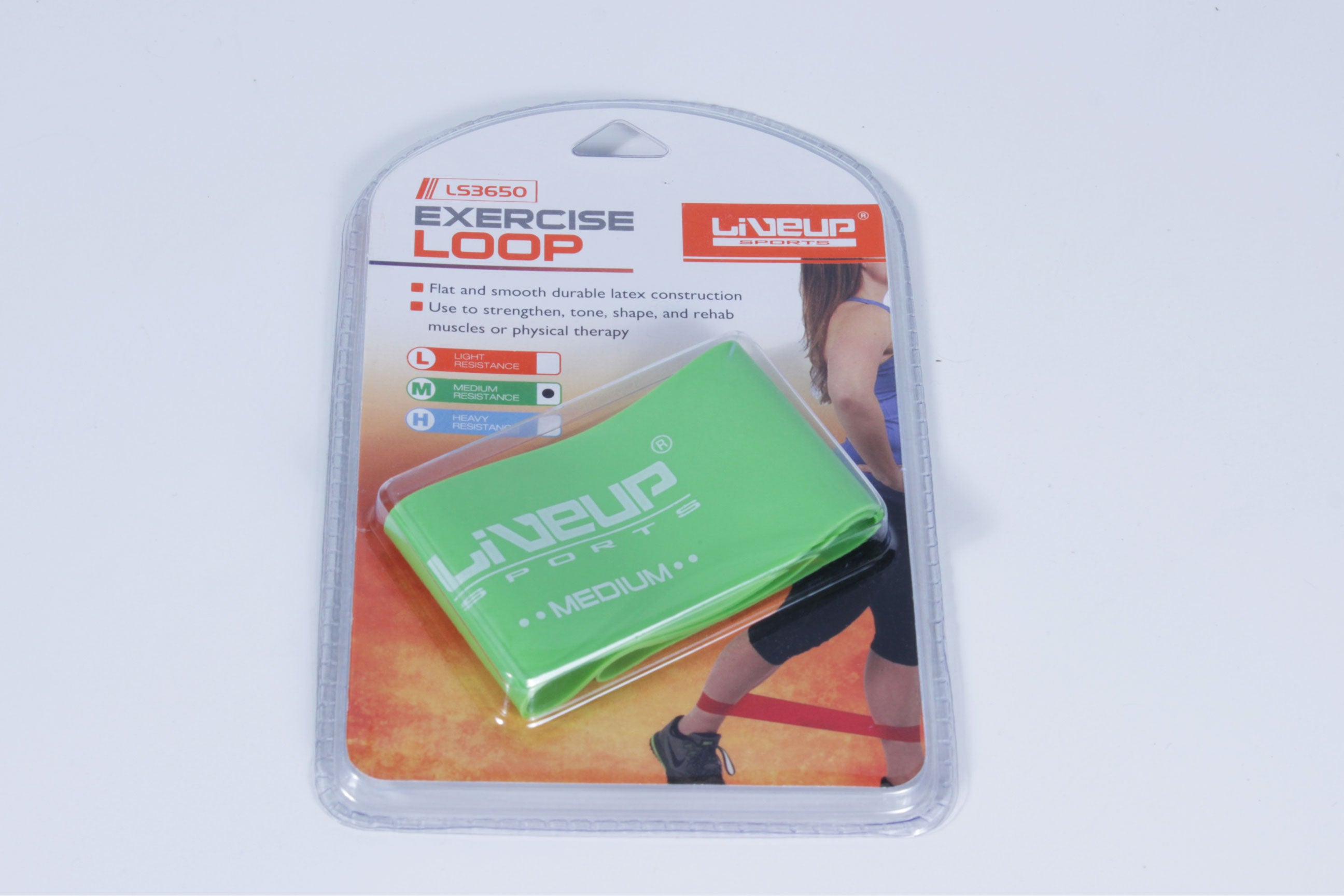 Bandas elásticas Liveup Sports 3 resistencias - selladas