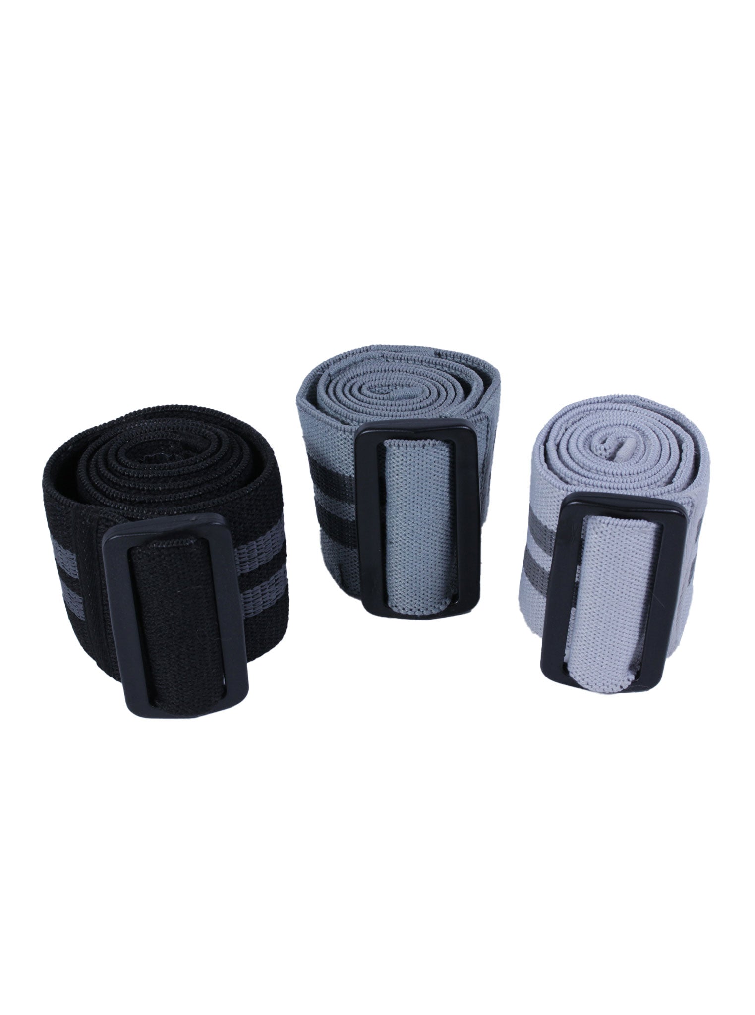 Set de bandas elásticas con hebilla (3 unidades)