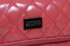 Maleta de maquillaje The Republic of Beauty color coral