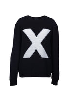 Sweater Tejido Estampado X | Talla L