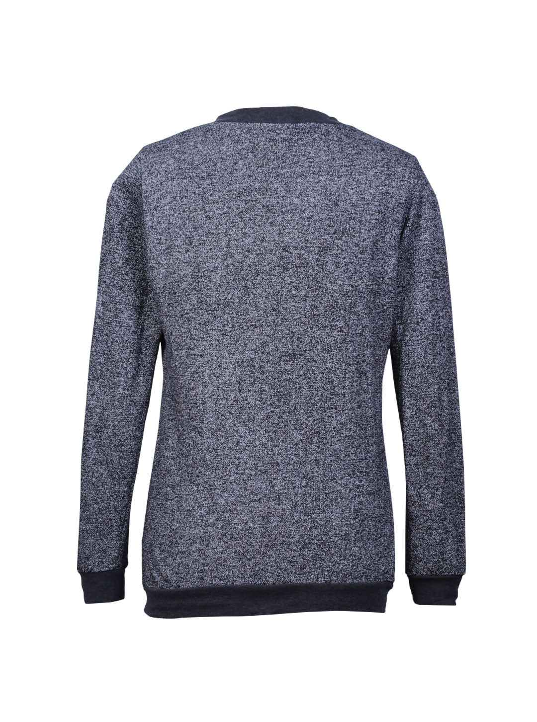 Cardigan jaspeado bolsillos frontales | Talla M