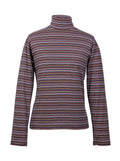 Sweater Rayado Cuello Alto | Talla XL