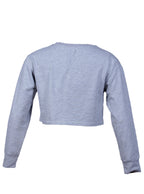 Polerón crop Snoopy bordado algodón | Talla S
