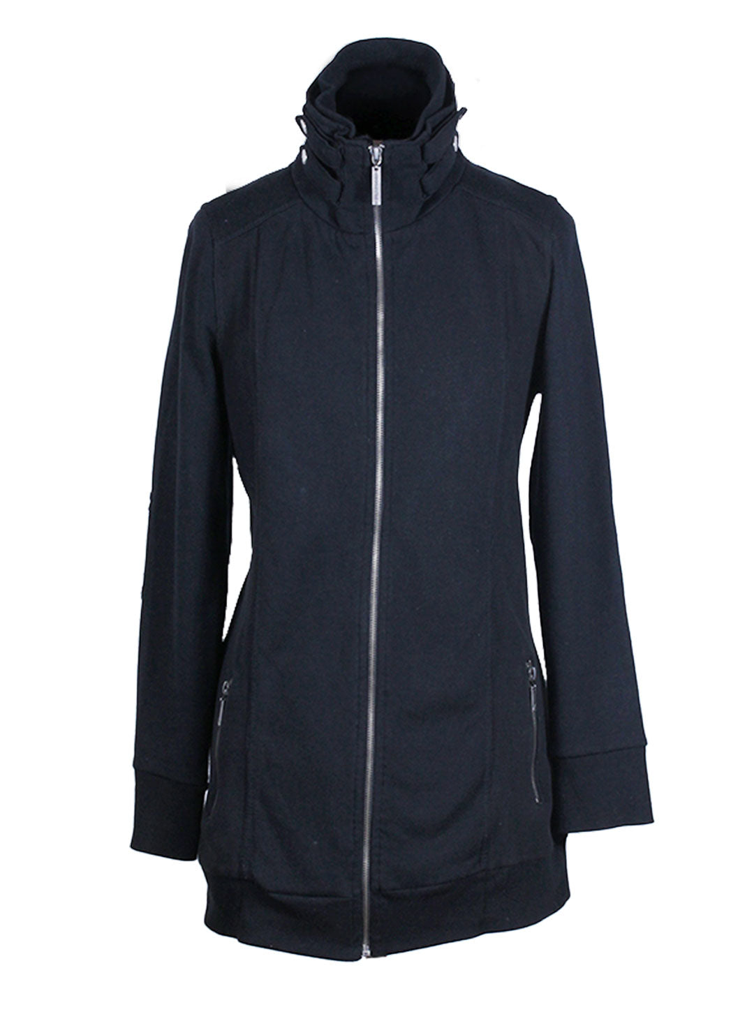 Poleron Largo Cuello Alto | Talla L