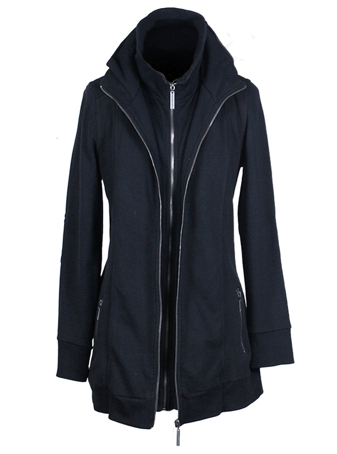 Poleron Largo Cuello Alto | Talla L