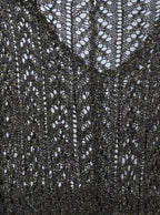 Tejido calado brillo sutil manga larga | Talla S