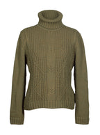 Chaleco Cuello Alto Tejido Grueso | Talla L