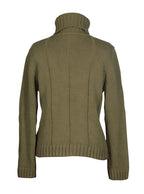 Chaleco Cuello Alto Tejido Grueso | Talla L