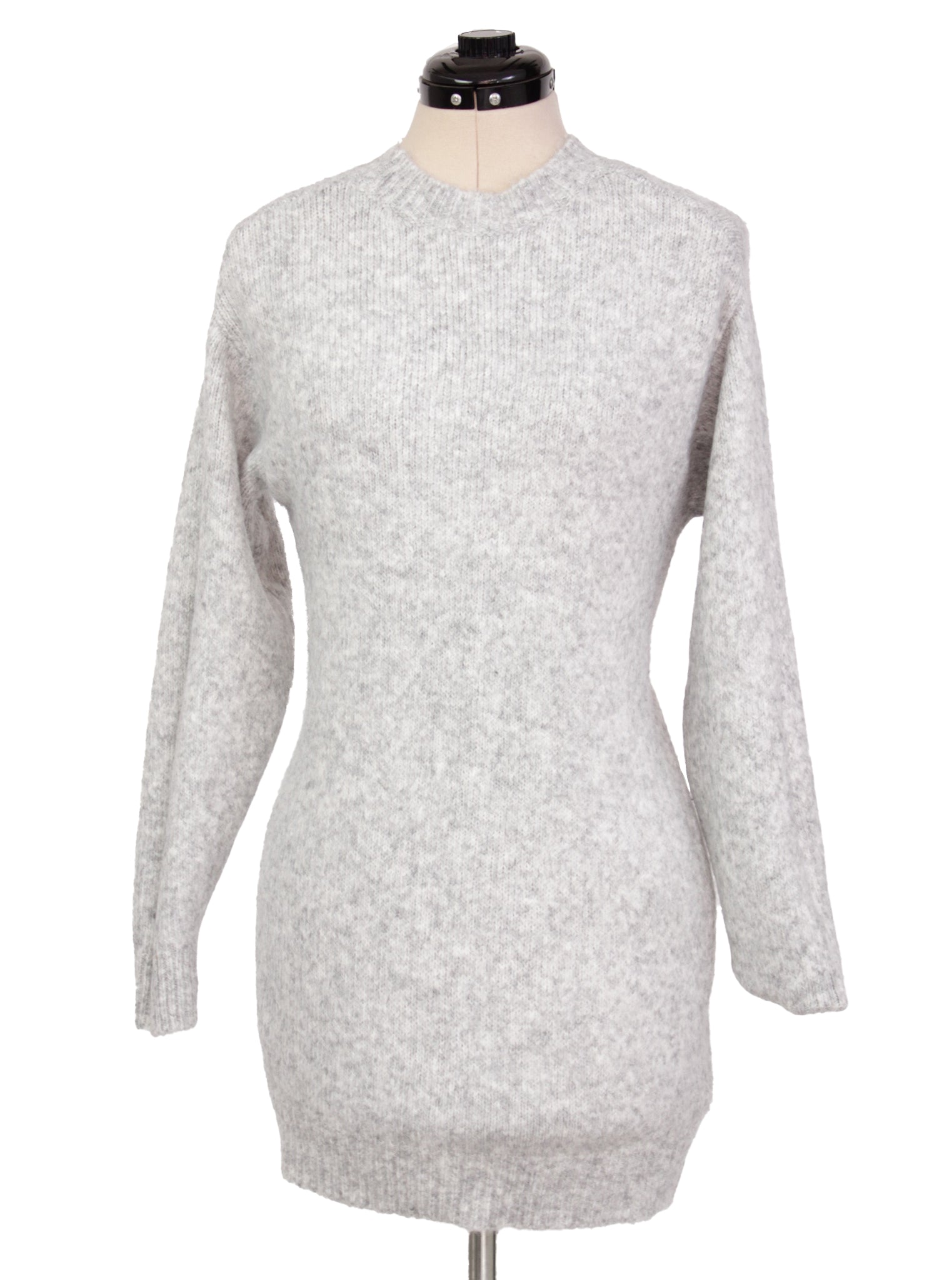 Sweater tejido ajustado manga larga básico | Talla XS
