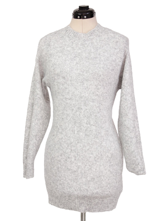 Sweater tejido ajustado manga larga básico | Talla XS