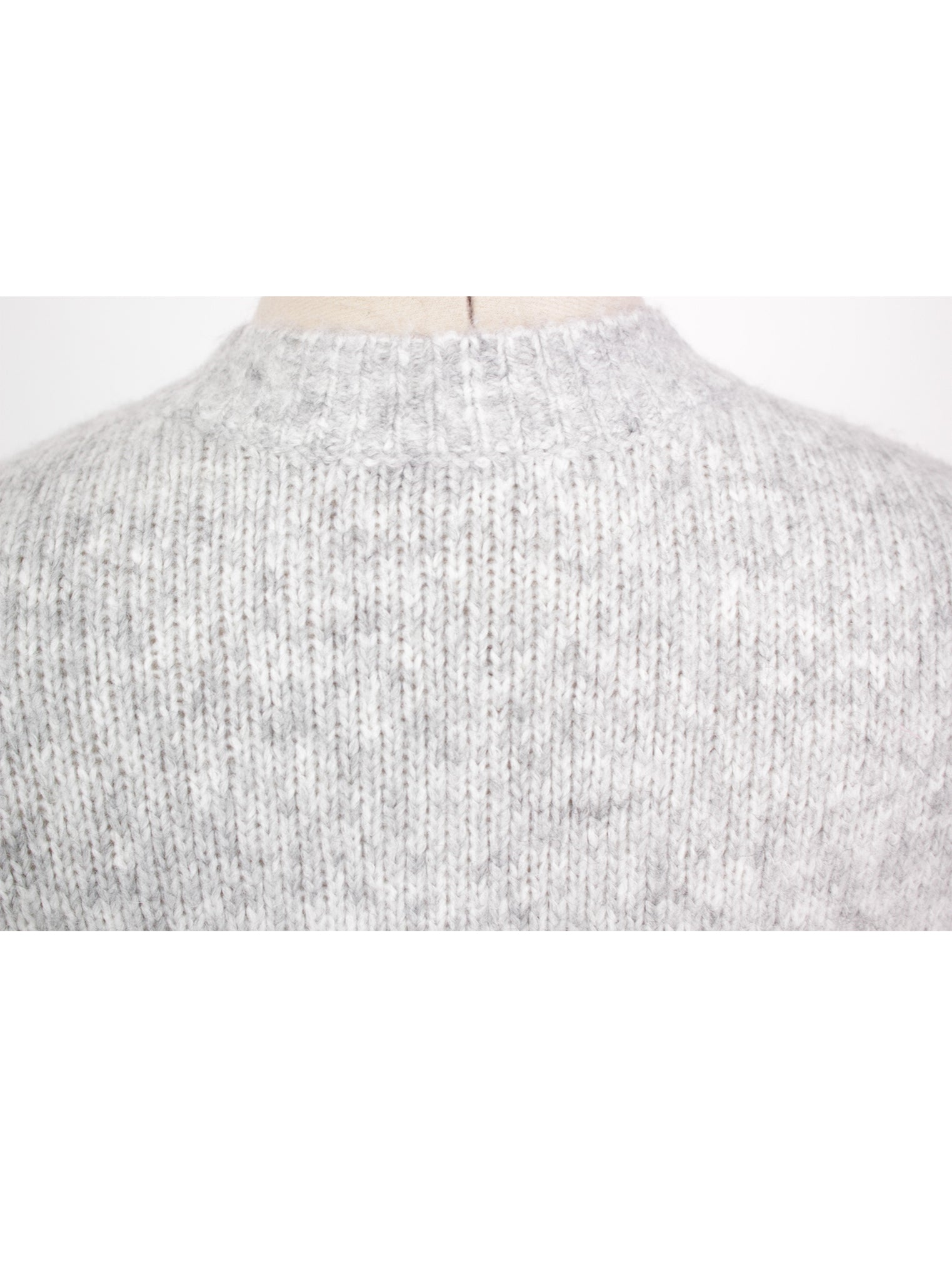 Sweater tejido ajustado manga larga básico | Talla XS