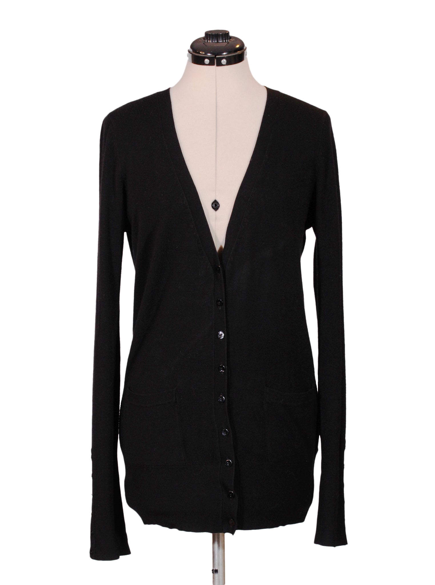 Cardigan largo básico tejido | Talla M