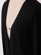 Cardigan largo básico tejido | Talla M