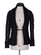 Cardigan calado abierto manga larga textura gruesa | Talla L