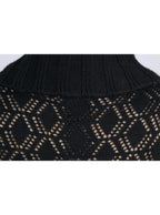 Cardigan calado abierto manga larga textura gruesa | Talla L