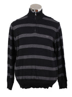 Chaleco rayado con cierre y cuello alto Dockers | Talla L