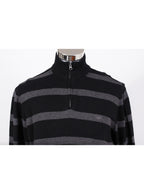Chaleco rayado con cierre y cuello alto Dockers | Talla L