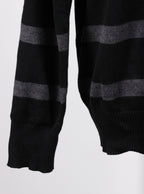 Chaleco rayado con cierre y cuello alto Dockers | Talla L