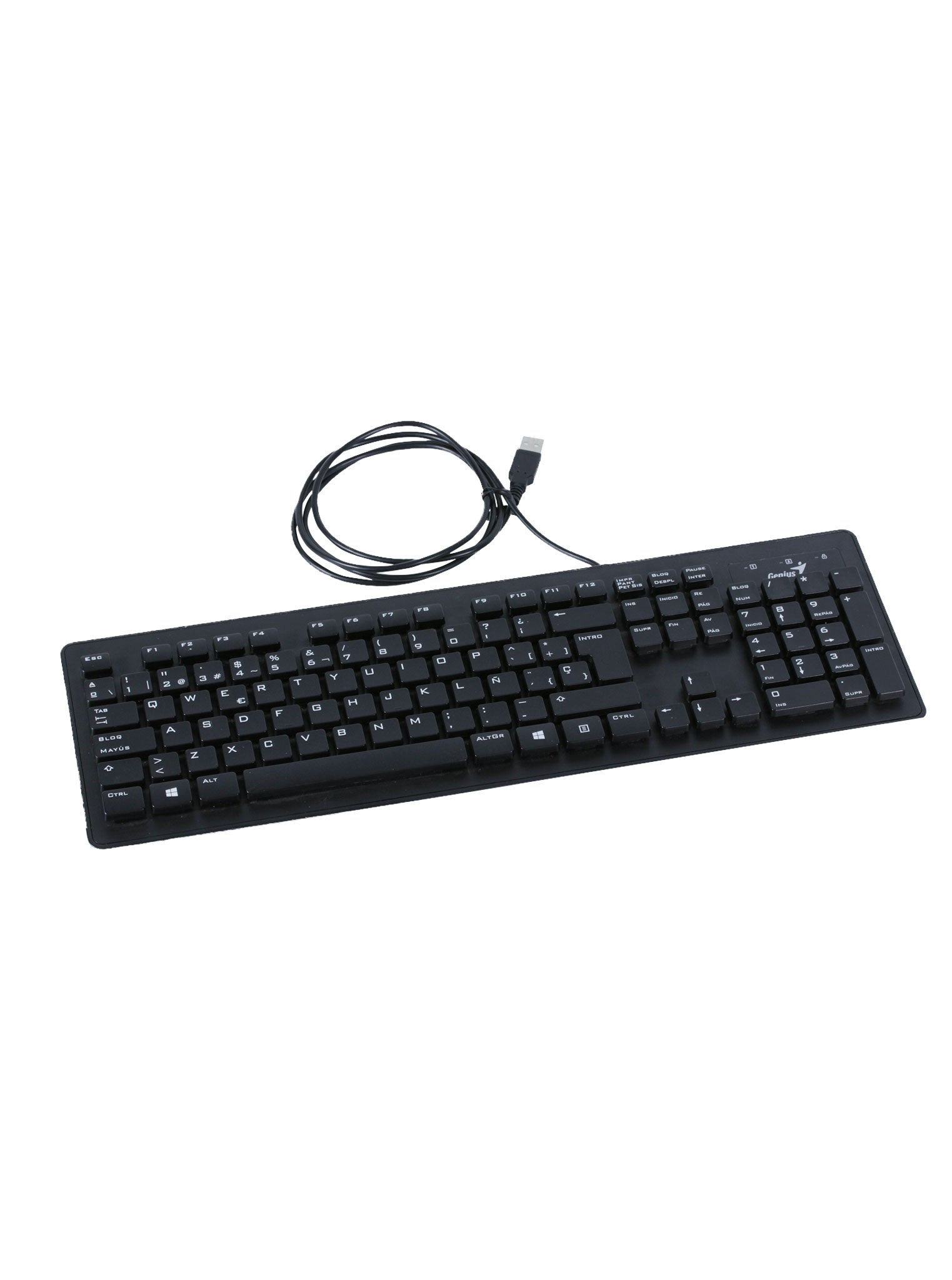 Teclado y mouse Genius con conexión USB