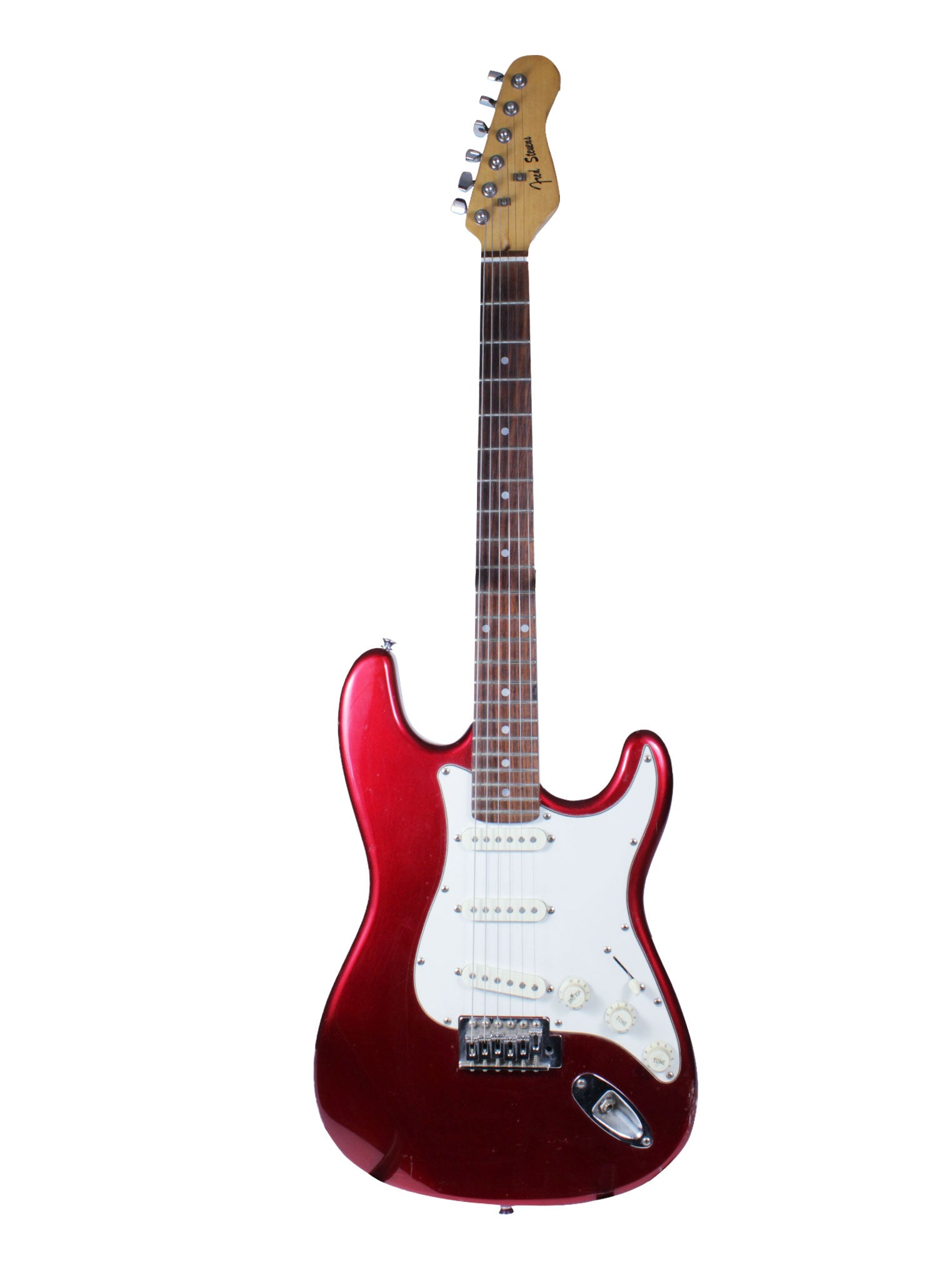 Guitarra eléctrica Red Season color rojo metalizado