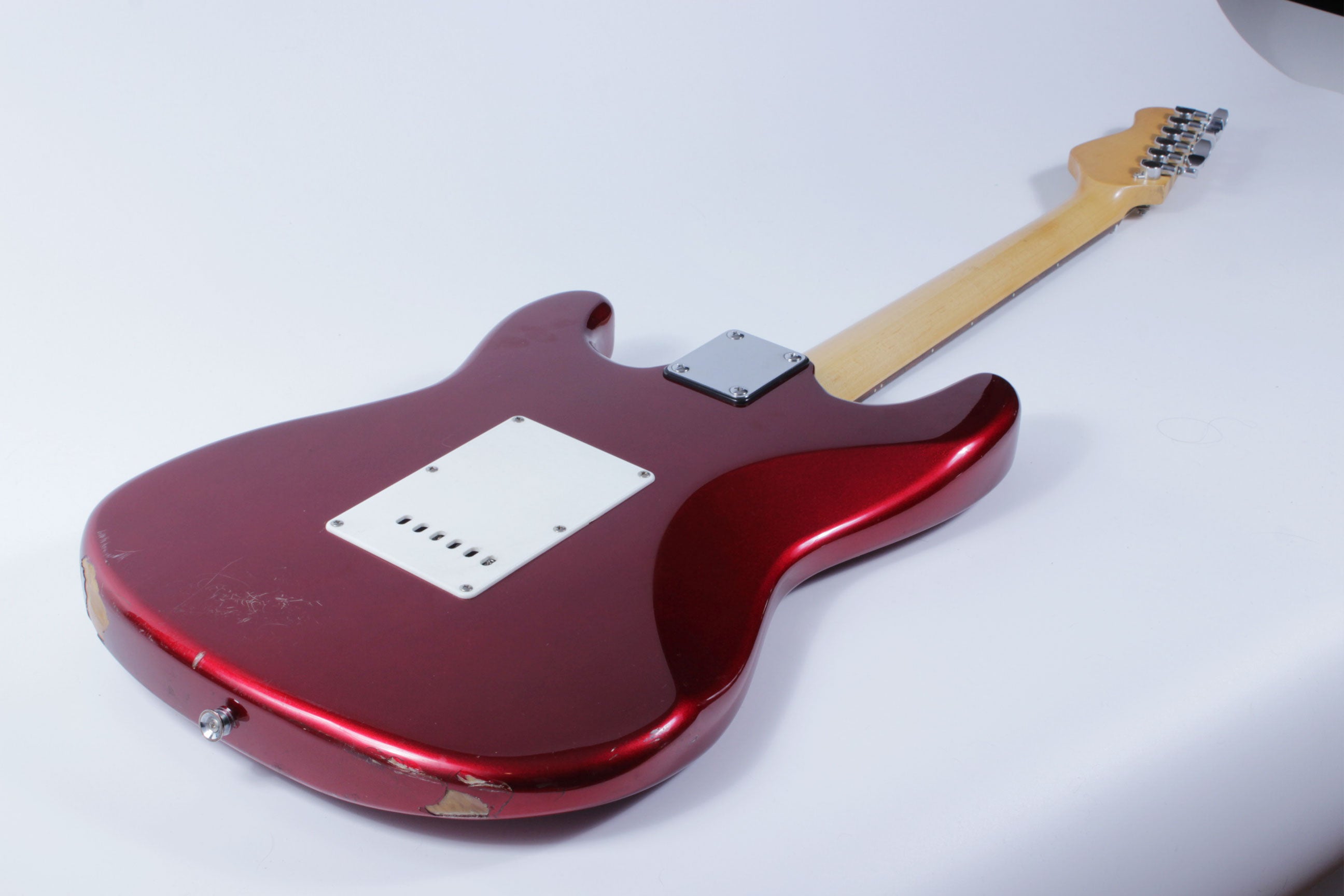 Guitarra eléctrica Red Season color rojo metalizado