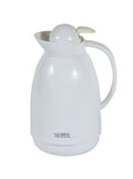 Termo Thermos blanco con tapa dispensadora