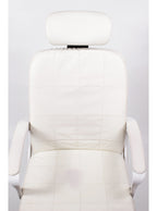 Silla acolchada con apoyacabeza y apoyabrazos