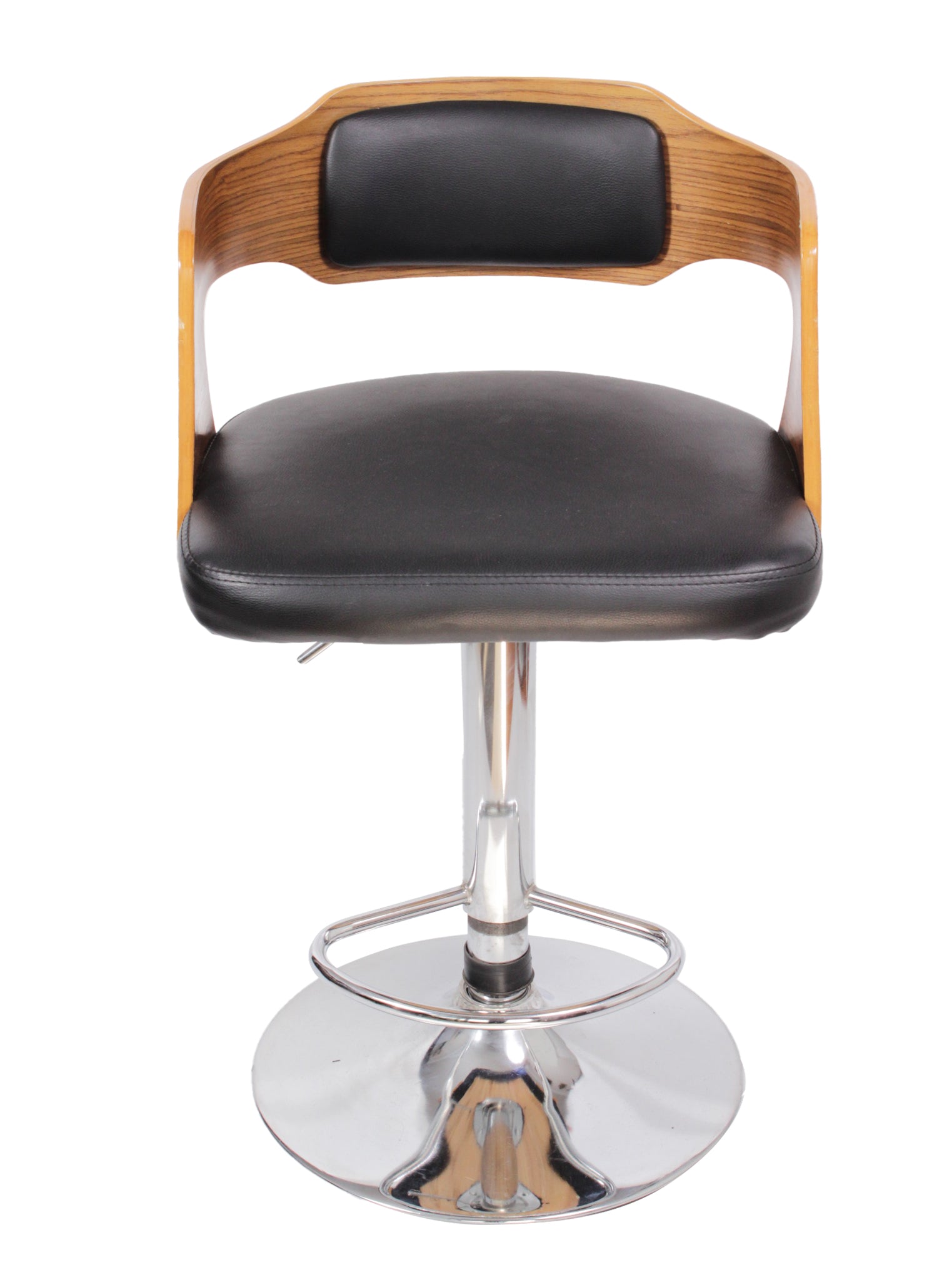 Piso de bar regulable con asiento tapizado