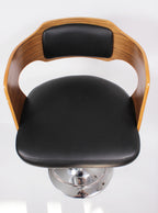 Piso de bar regulable con asiento tapizado