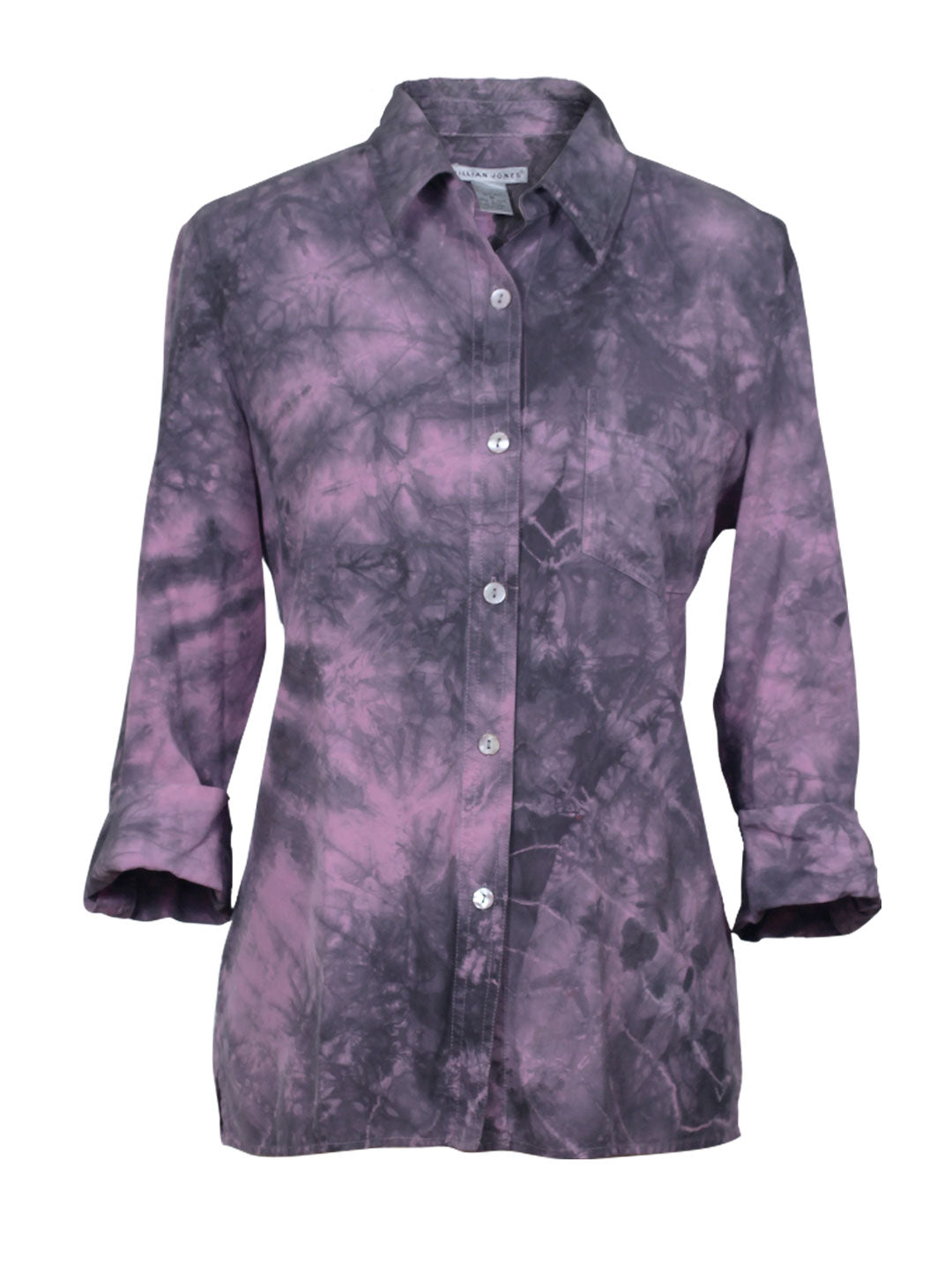 Blusa manga larga efecto tie dye | Talla M
