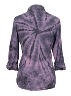 Blusa manga larga efecto tie dye | Talla M