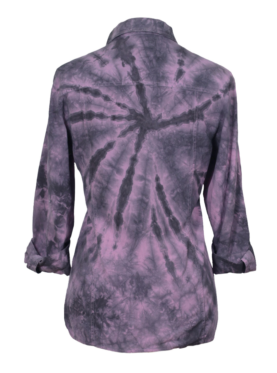 Blusa manga larga efecto tie dye | Talla M