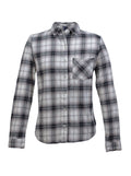 Camisa cuadros manga larga franela | Talla M